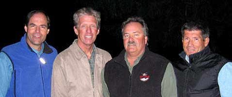 International Mountain Guides directors Eric Simonson, George Dunn, Paul Baugher, and Phil Ershler
