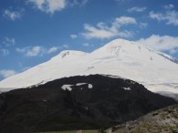 Elbrus from the observatory. (Viki Tracey)