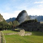 Huayna Picchu is the peak in the center of the photo. (Photo byTye Chapman)