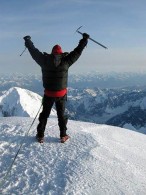 Summit of Mt. Bona. (Photo Jeff Pickhotlz)