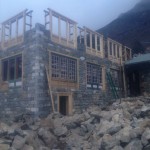 Rebuilding in Phortse (Phunuru Sherpa)