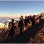 Working towards Uhuru Peak (photo: Dustin Balderach)