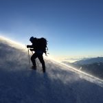 A little windy on Elbrus! (Mike Hamill)
