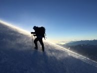 A little windy on Elbrus! (Mike Hamill)