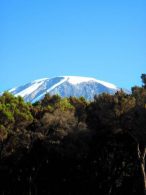Kilimanjaro from Mweka Camp