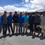 Cho Oyu sherpa team on the way to Tingri (Phunuru)