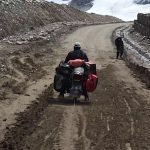 Motorcycle carrying gear to IC (Phunuru)