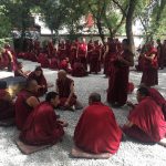 Monks debating at Sera Monastary (Ang Jangbu)