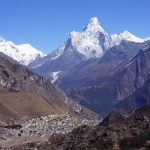 Khumjung with Everest and Ama Dablam (Phu Tashi)