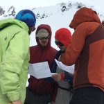Team work and good decision making are key to safe winter mountain travel (Dallas Glass)