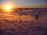 Winter Sunrise on the Muir Snowfield (Tyler Gimenez)