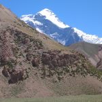 Great view of Aconcagua from Casa Piedra