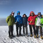 Summit! part of the team on Cayambe