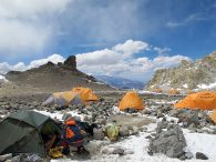 High Camp on Aconcagua