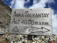 Salkantay Sign