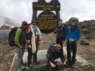 Barranco Camp Sign (Phunuru Sherpa)