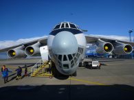IL76 at the Airport in Punta Arenas, Chile (Greg Vernovage)