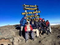Phunuru and the Team on the summit! (Phunuru Sherpa)