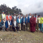 2019 Ama Dablam, 3X3 and Lobuche Peak Team with the Pangboche Lama (Phunuru Sherpa)