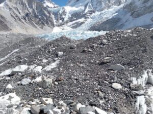 IMG EBC site with the lower Khumbu Icefall (Ang Karma Sherpa)