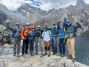 Huayhuash Trekkers visit Laguna Churup