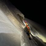 Steep spot below the summit (Phunuru)