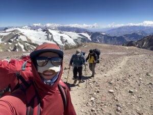 Moving up to camp 3 (T Nachand)