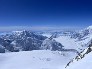 A view out over 14K Camp from 17K Camp