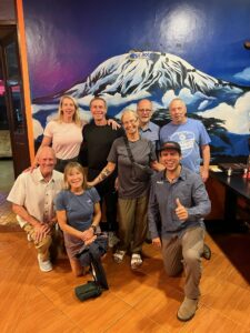 September Kili team in Moshi (Max Bond)