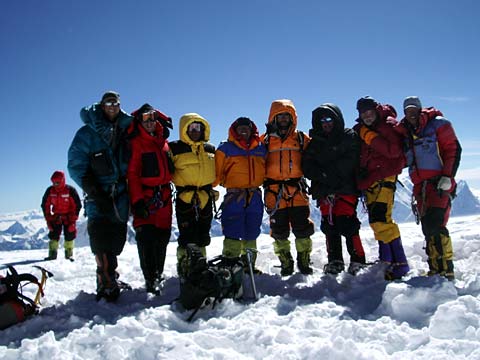 Mount Everest photos Eric Simonson expedition