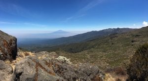 Mt. Meru and Shira Ridge (Photo: Dustin Balderach)