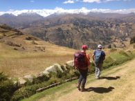 Acclimatization hike in the Cordillera Negra. (Betsy Dain-Owens)