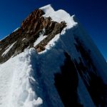 The summit ridge of Huayna Potosi (Greg Vernovage)