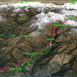 Mera Peak Route (Compliments of Google Maps)