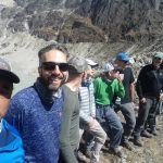 Phinjo Sherpa working the selfie along with the IMG Mera Peak Team (Phinjo Sherpa)
