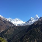 Right to Left-Ama Dablam, Lhotse and Everest (Tye Chapman)