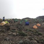 Tents at Barranco Camp (Phunuru Sherpa)