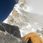 Looking at the Yellow Tower on Ama Dablam (Austin Shannon)