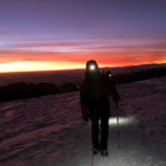 Dawn on the climb of Huayna Potosi (Roberto Gomez)