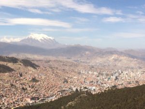 Looking at Illimani from La Paz (Giorgio Zannini)