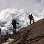 Climbing to High Camp On Illimani (Adam Clark)