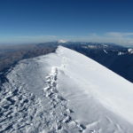 Illimani summit with Huayna Potosi in the distance (Greg Vernovage