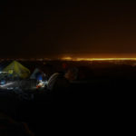 Lights of La Paz from High Camp on Illimani (Harry Hamlin)