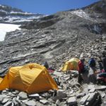 Camp 1 on Putha Hiunchuli (Karma Rita Sherpa)