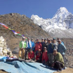 2019 Ama Dablam Team at the Puja (Phunuru Sherpa)