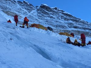 Camp 3 on Mount Everest (Phunuru Sherpa)