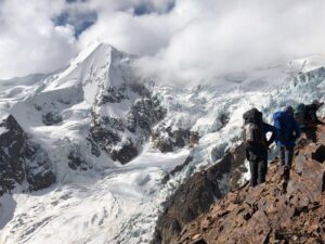 Climbing to HC on Illimani (Adam Clark)