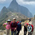 Descending into Machu Picchu with the peak Waynapicchu behind (Tyler Nachand)