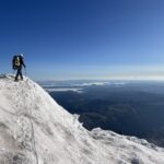 IMG's route work team on the Emmons Shoulder Route (Porter McMichael)