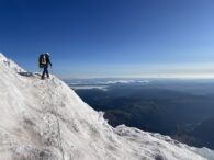 IMG's route work team on the Emmons Shoulder Route (Porter McMichael)